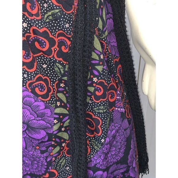 Vintage 70’s Paisley Skirt Size 7/8 - Picture 3 of 12